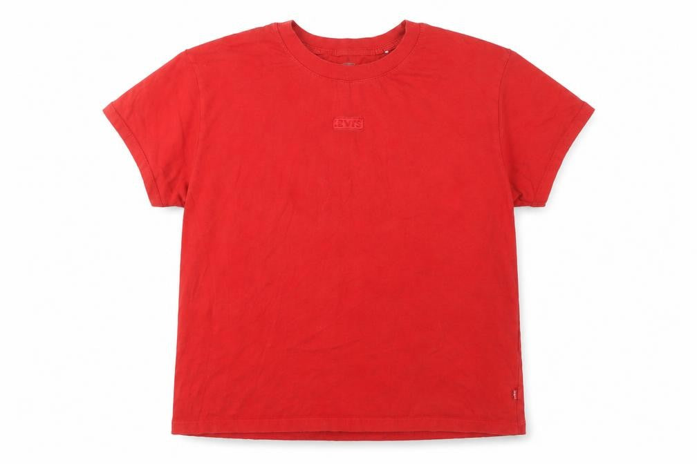 Levi's Red Crew Neck T-Shirt, Unisex Adult L