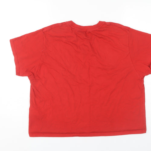 Levi's Red Crew Neck T-Shirt, Unisex Adult L