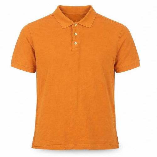 Gap Men's Orange Polo Shirt M - Casual Summer Style
