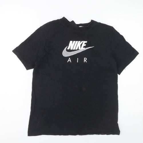 Nike Men's Black Crew Neck XS Logo T-Shirt