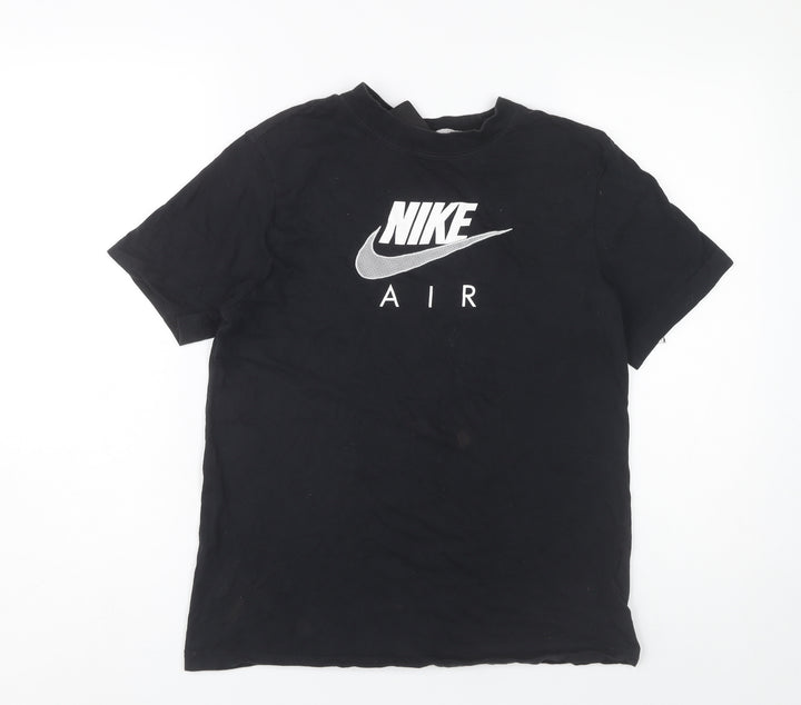 Nike Men's Black Crew Neck XS Logo T-Shirt