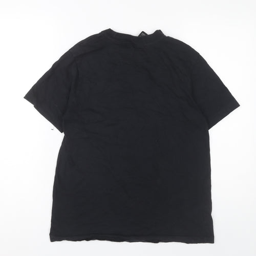 Nike Men's Black Crew Neck XS Logo T-Shirt