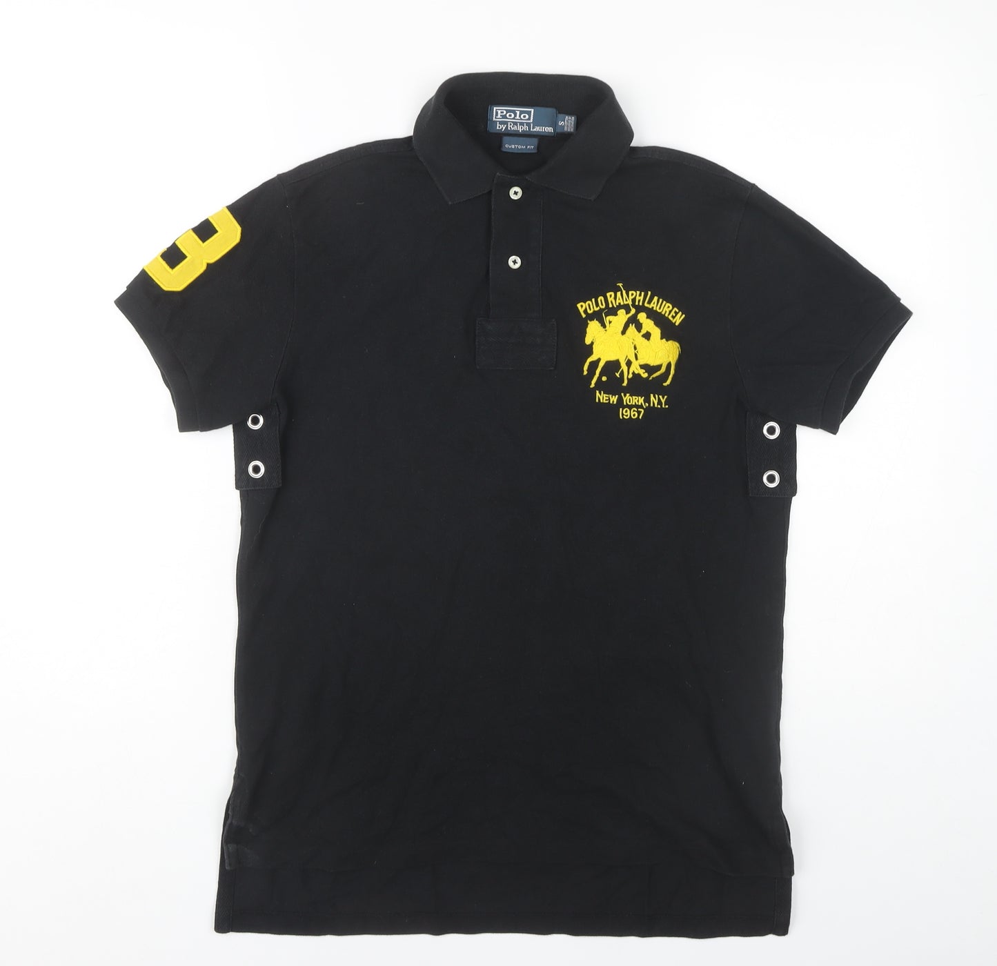 Ralph Lauren Men's Black Polo Shirt S