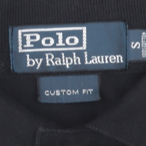 Ralph Lauren Men's Black Polo Shirt S