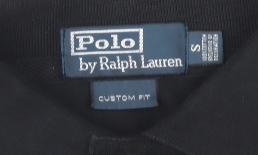 Ralph Lauren Men's Black Polo Shirt S