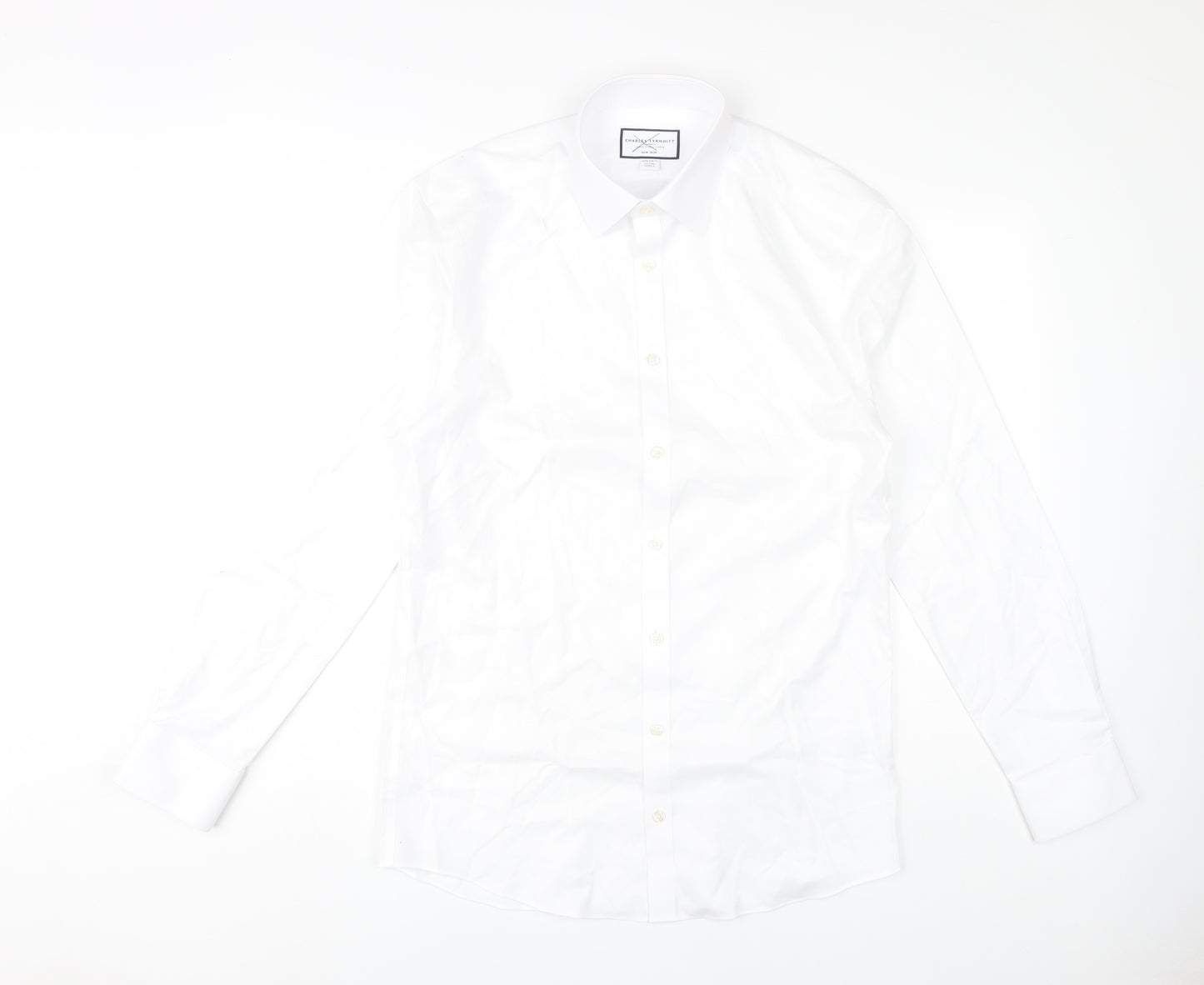 Charles Tyrwhitt White Extra-Slim Fit Dress Shirt