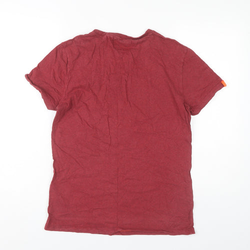 Superdry Men's Red Medium Crew Neck T-Shirt