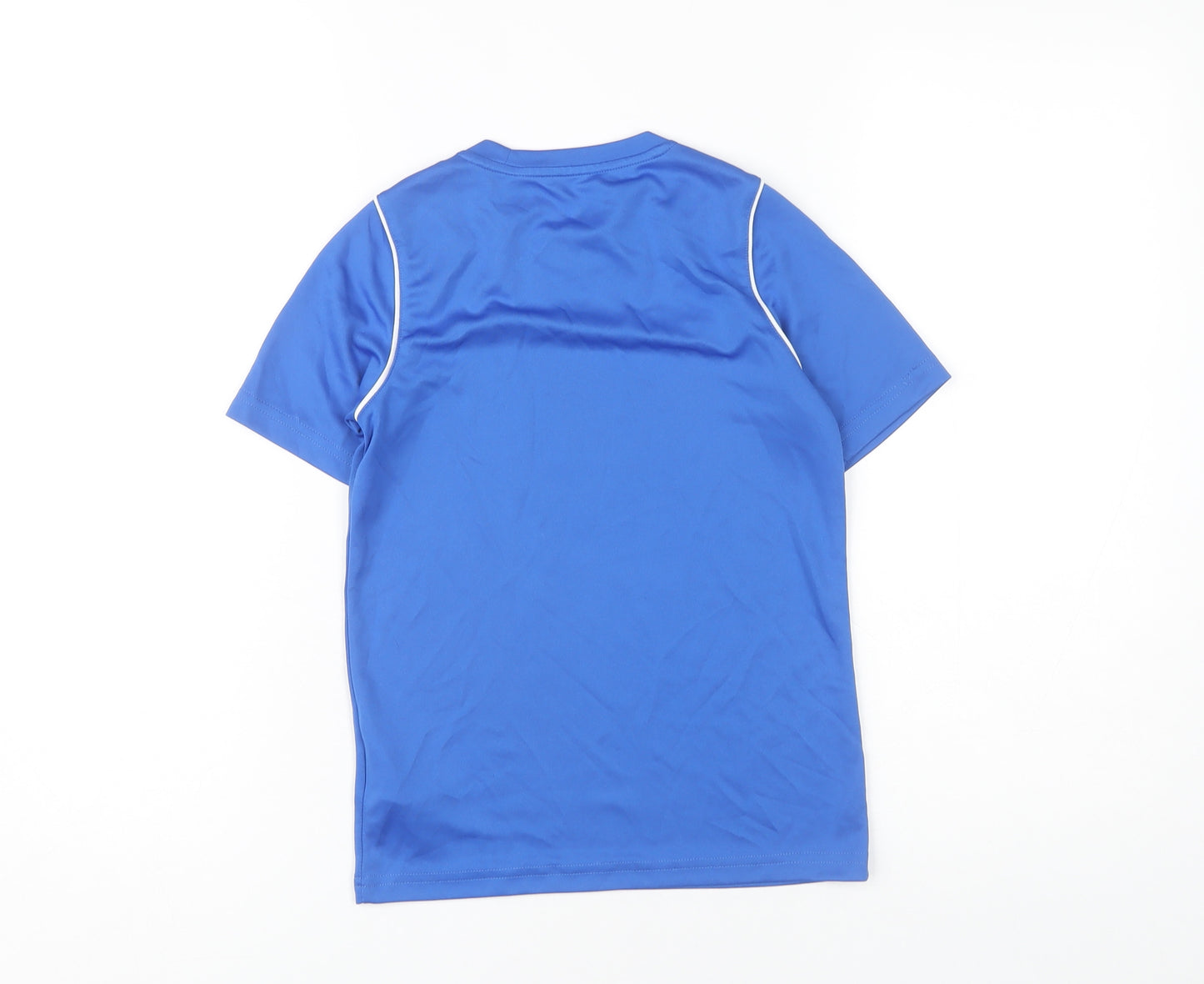 Nike Boys Blue Athletic T-Shirt, Size 8 Years