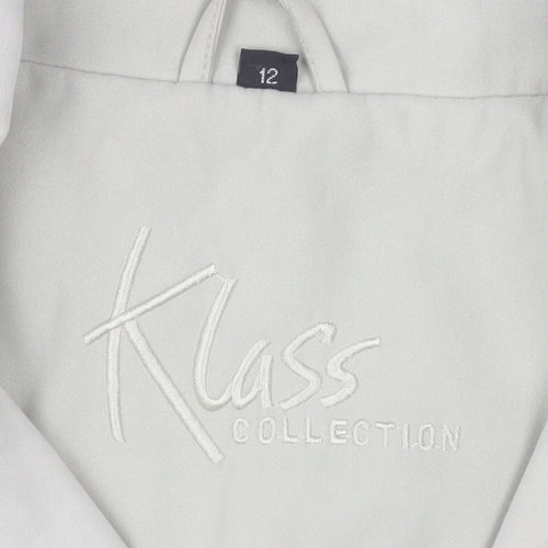 Klass Collection Women's Beige Jacket Size 12