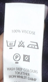 BHS Women's Purple Cowl Neck Tank Top - Size 12