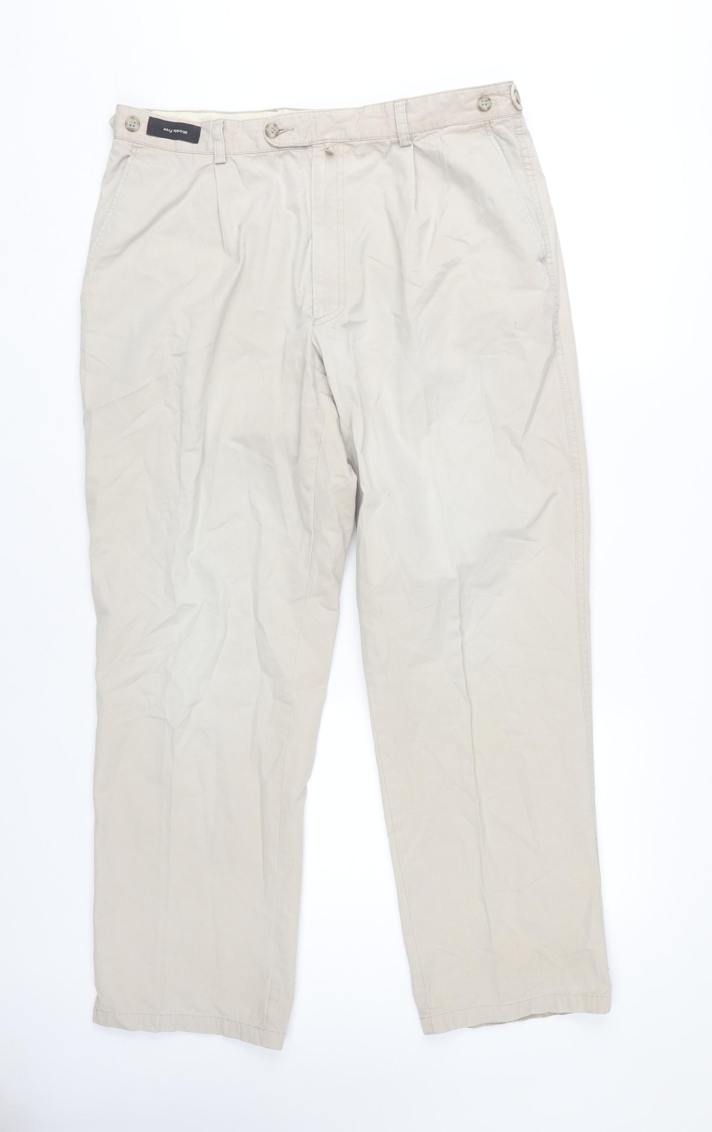 Austin Reed Men's Beige Chino Trousers 36S