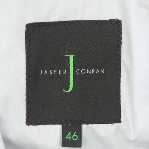 Jasper Conran Men's Grey Single-Breasted Blazer 46