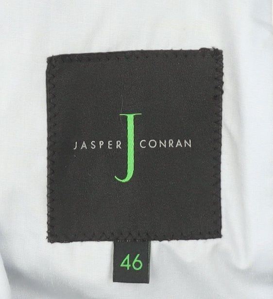 Jasper Conran Men's Grey Single-Breasted Blazer 46