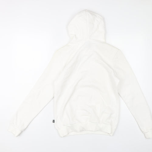 Puma Women's White S Pullover Hoodie - Casual, Gym
