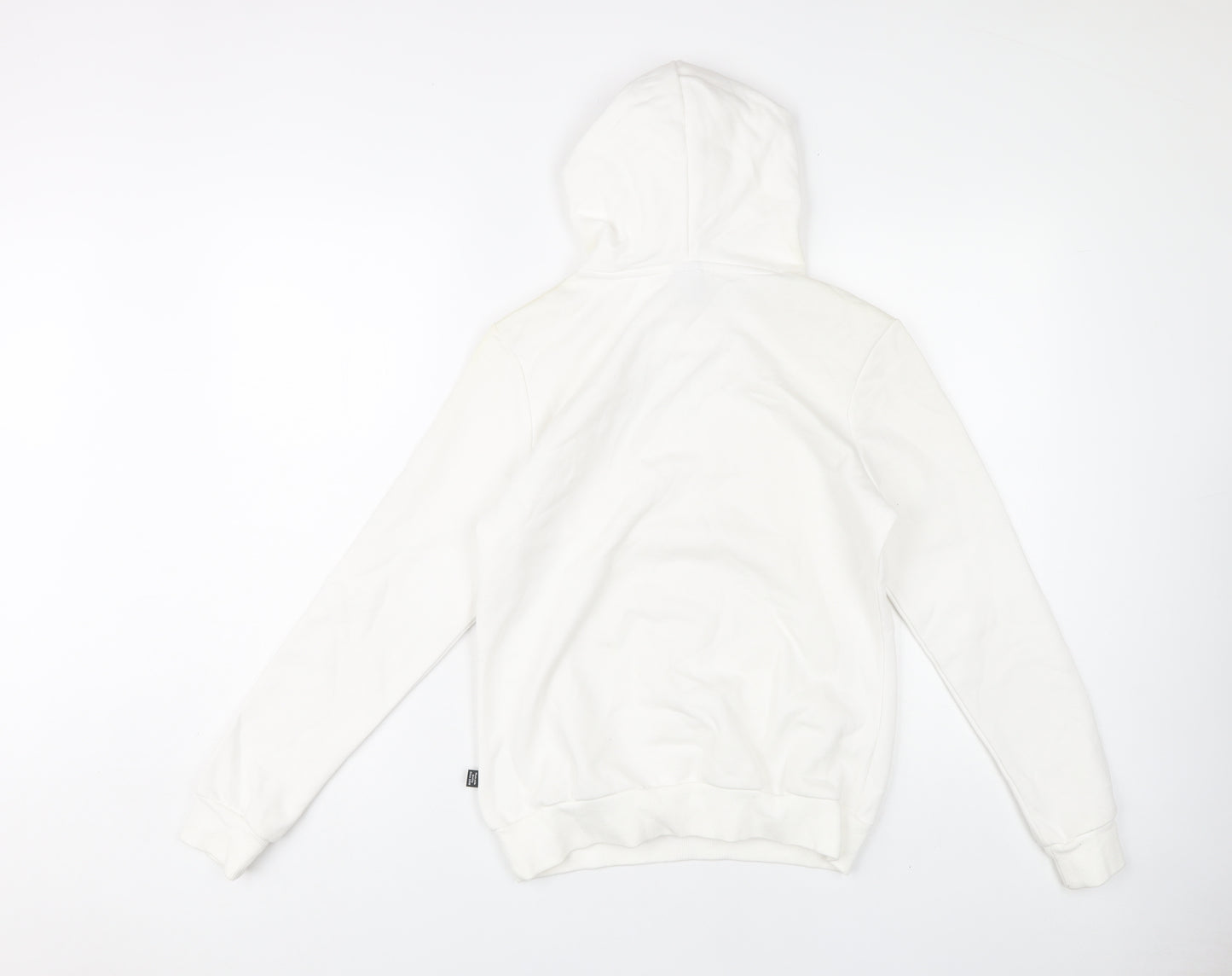 Puma Women's White S Pullover Hoodie - Casual, Gym