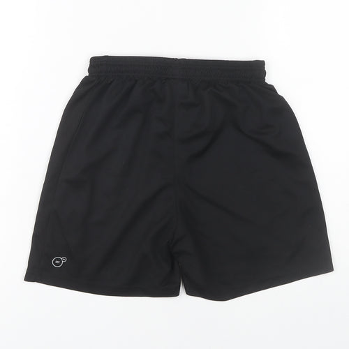 Puma Boys Black Athletic Shorts Size 14 Years