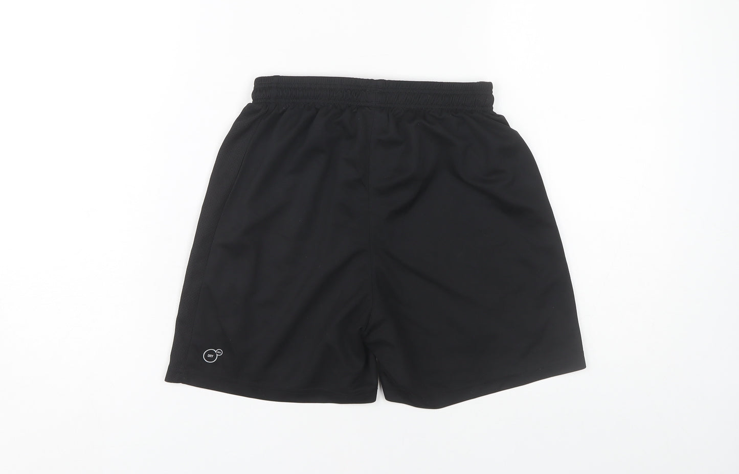 Puma Boys Black Athletic Shorts Size 14 Years