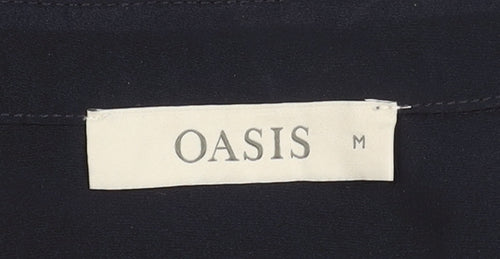 Oasis Blue Sleeveless Dress in M