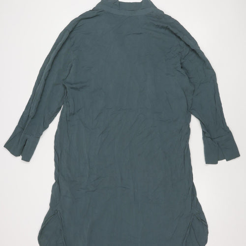 H&M Women's Green Long Sleeve Maternity Dress