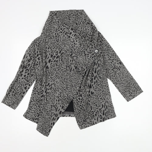Marks & Spencer Women's Grey Animal Print Cardigan