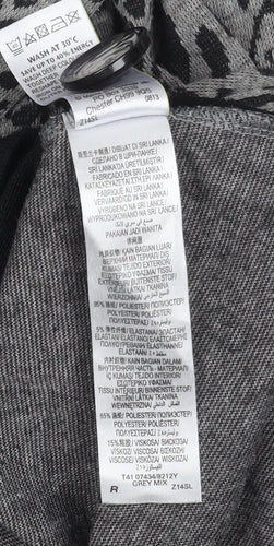 Marks & Spencer Women's Grey Animal Print Cardigan