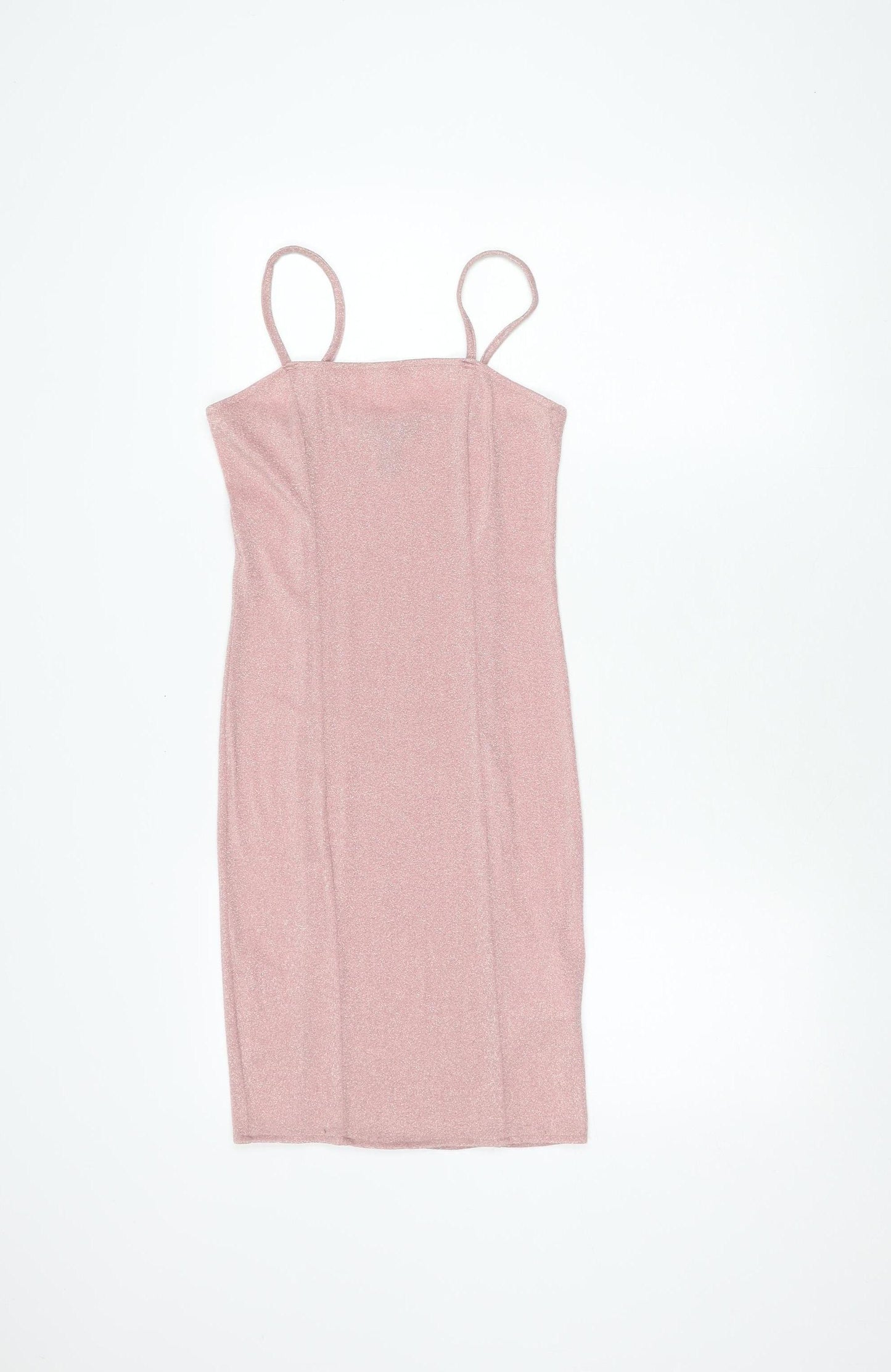 Forever 21 Women's Pink Mini Dress Size 8 Party Wear