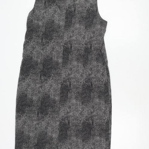 Lakeland Women's Black Sheath Dress Size 14 Sleeveless