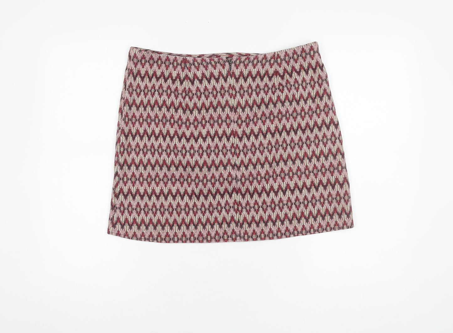 New Look Women's Multicoloured Short Skirt, Size 16