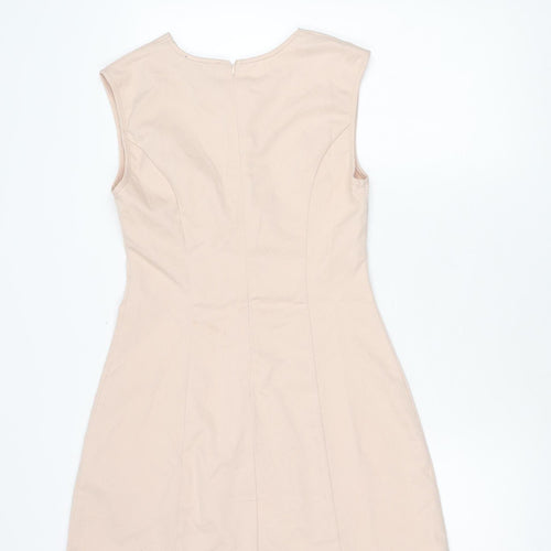 Motel Women's Beige XS A-Line Sleeveless Dress