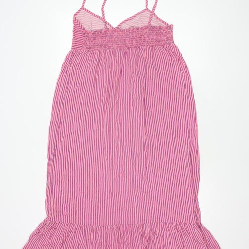 New Look Women's Multicoloured Slip Dress Size 14