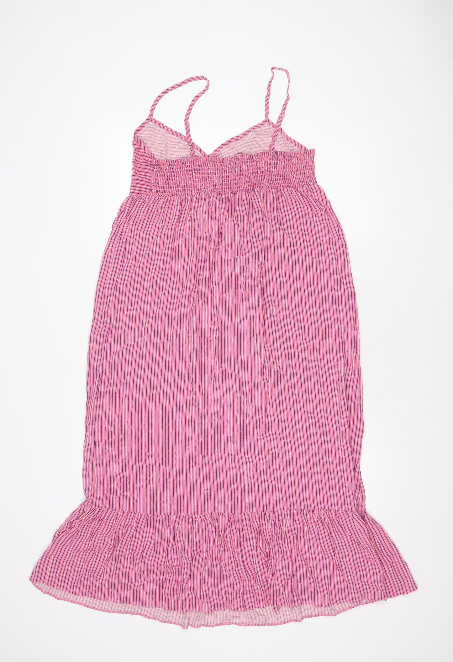 New Look Women's Multicoloured Slip Dress Size 14