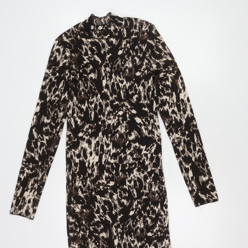 Zara Women's Animal Print Dress Size 12