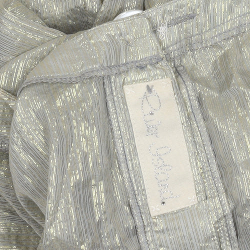 River Island Women's Silver Balloon Sleeve Top 14