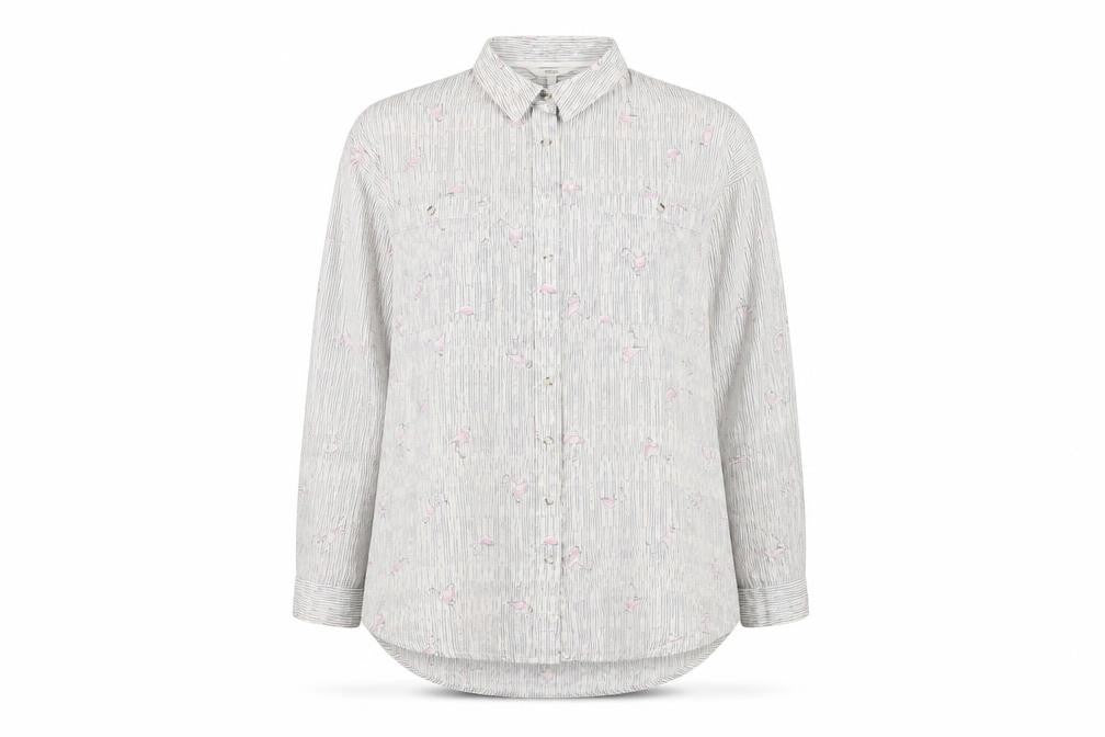 Front view of Next Women's Multicoloured Button-Up Shirt, size 18