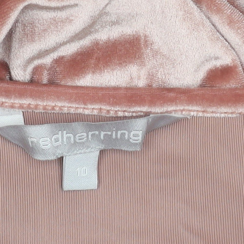 Red Herring Women's Pink A-Line Dress Size 10