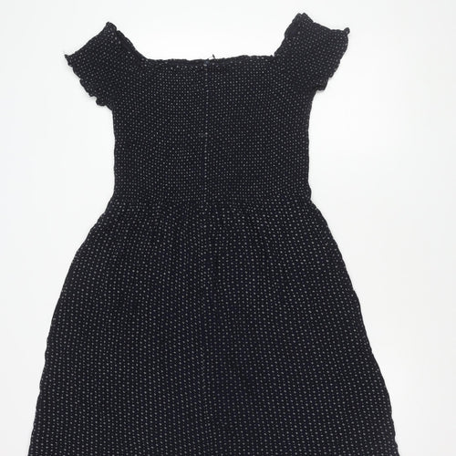 Next Women's Blue A-Line Sleeveless Dress