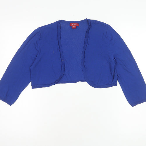 Monsoon Women's Blue Cardigan UK Size 14 Long Sleeve