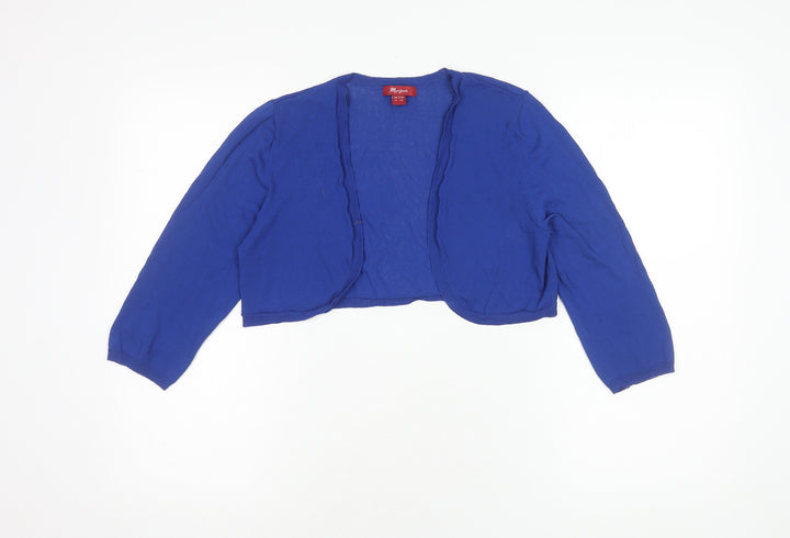 Monsoon Women's Blue Cardigan UK Size 14 Long Sleeve