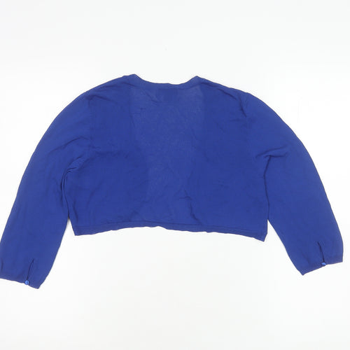 Monsoon Women's Blue Cardigan UK Size 14 Long Sleeve