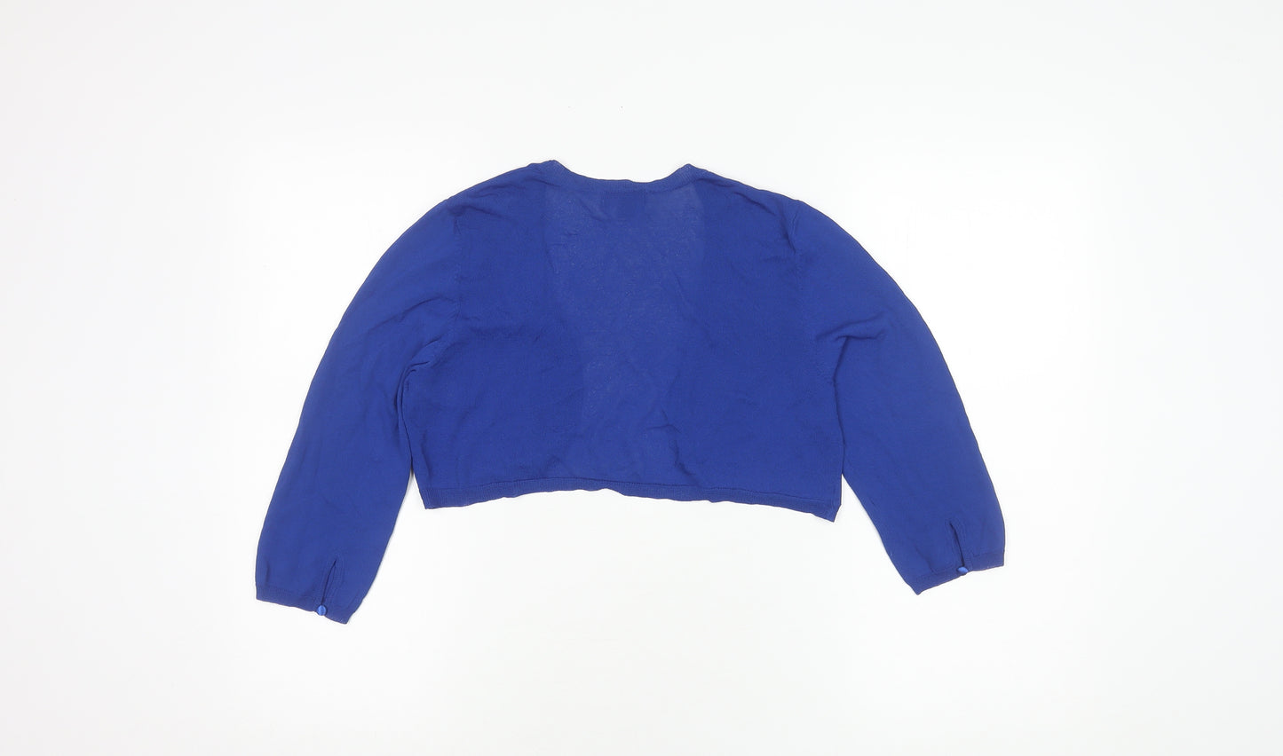 Monsoon Women's Blue Cardigan UK Size 14 Long Sleeve