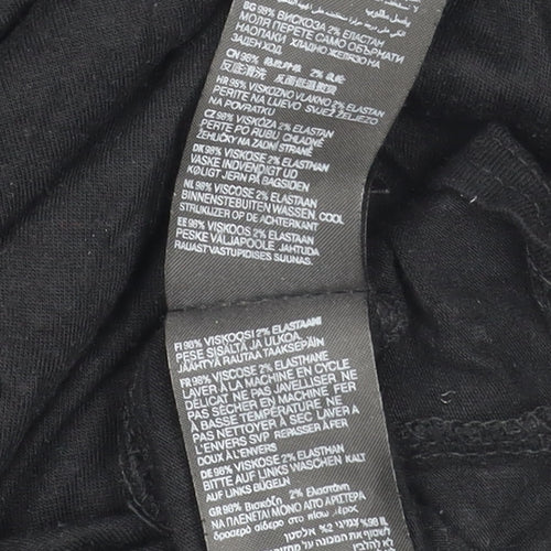 Capsule Women's Black Plus Size 3/4 Sleeve Top