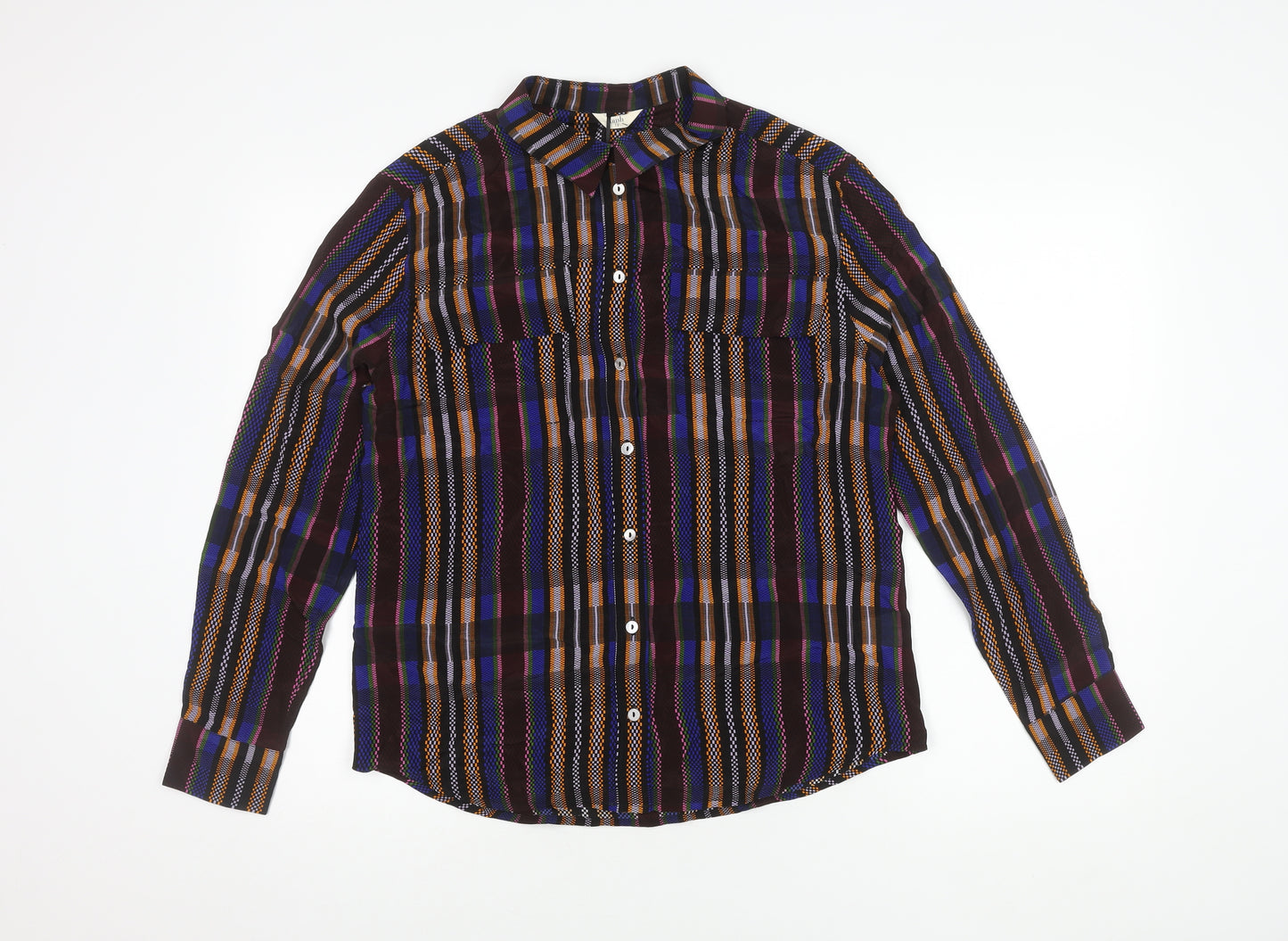 Hush Women's Multicoloured Geometric Shirt