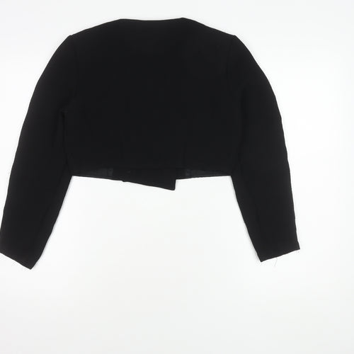 Linette Design Women's Black Cropped Blazer Size 8