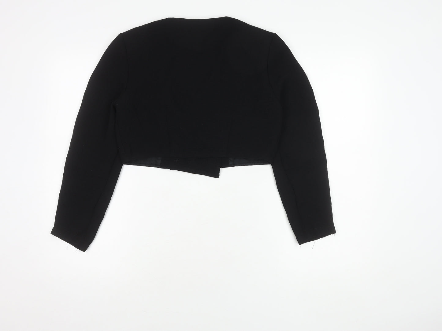 Linette Design Women's Black Cropped Blazer Size 8