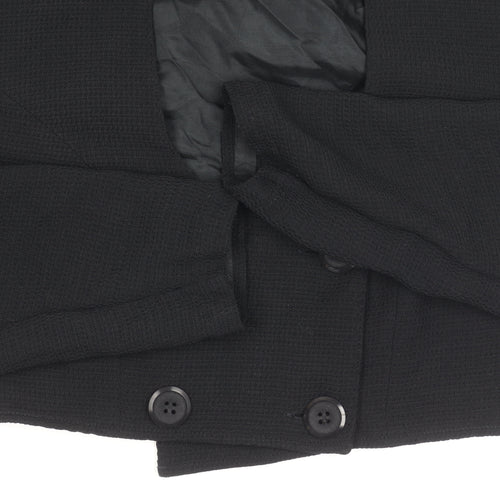 Linette Design Women's Black Cropped Blazer Size 8