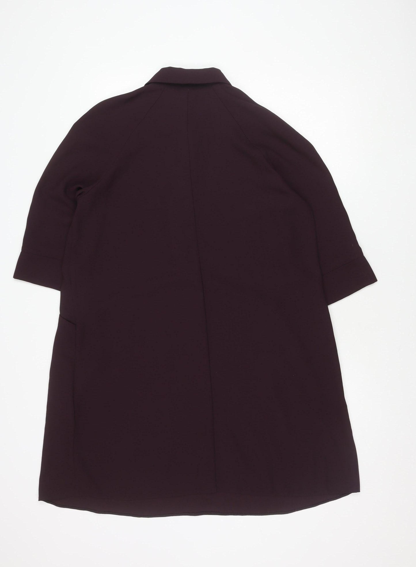Phase Eight Women's Purple Dress Size 16 High Neck Elegant
