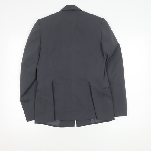 Topshop Women's Grey Suit Jacket Size 12