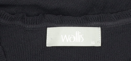 Wallis Women’s Black Sequin Cardigan Size 10