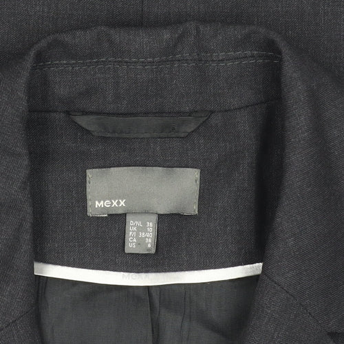 Mexx Women's Black Blazer Size 10 Classic Lined
