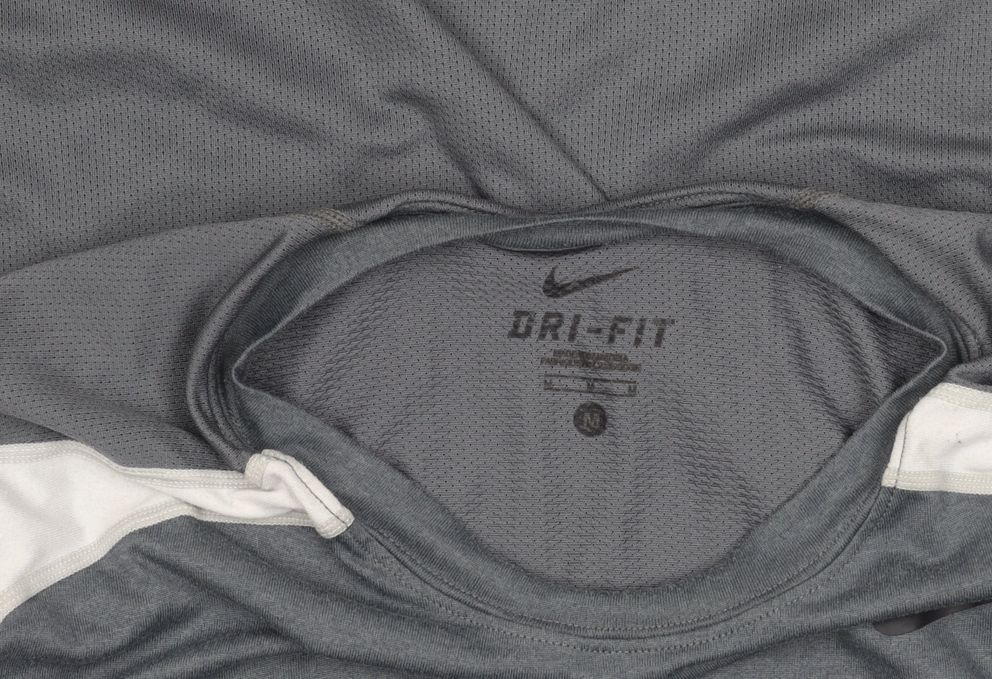 Nike Men's Grey Dri-Fit Activewear T-Shirt M
